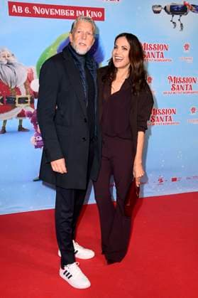 Kai Wiesinger und Bettina Zimmermann bei der Premiere des Kinofilms Mission Santa - Ein Elf rettet Weihnachten im Kino in der KulturBrauerei. Berlin, 25.10.2025