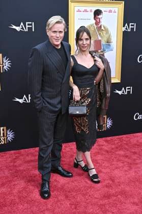 Cary Elwes mit Ehefrau Lisa Marie Kubikoff bei der Premiere des Kinofilms Dead Man s Wire auf dem 39. AFI Fest 2025 im TCL Chinese Theatre. Los Angeles, 25.10.2025