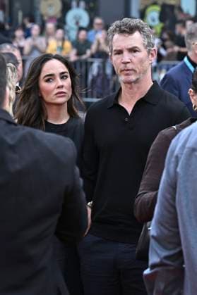Shawn Hatosy mit Ehefrau Kelly Albanese bei der Premiere des Kinofilms Dead Man s Wire auf dem 39. AFI Fest 2025 im TCL Chinese Theatre. Los Angeles, 25.10.2025