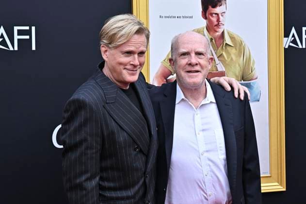 Cary Elwes mit Bruder Cassian Elwes bei der Premiere des Kinofilms Dead Man s Wire auf dem 39. AFI Fest 2025 im TCL Chinese Theatre. Los Angeles, 25.10.2025
