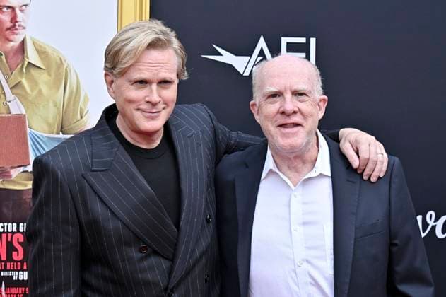 Cary Elwes mit Bruder Cassian Elwes bei der Premiere des Kinofilms Dead Man s Wire auf dem 39. AFI Fest 2025 im TCL Chinese Theatre. Los Angeles, 25.10.2025