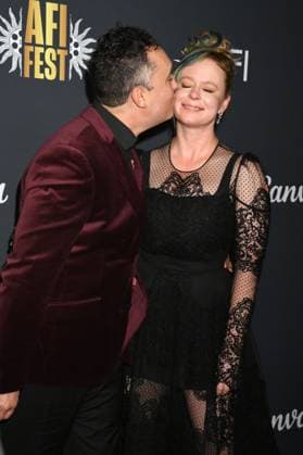 HOLLYWOOD, CALIFORNIA - OCTOBER 26: Thora Birch and Michael Benton Adler at The Chronology Of Water special screening during 2025 AFI FEST at TCL Chinese 6 Theatres on October 26, 2025 in Hollywood, California. Copyright: xJeffreyxMayerx xMediaPunchx