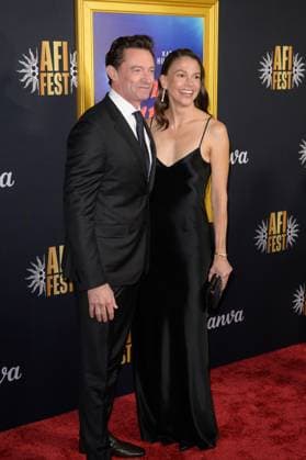 Song Sung Blue Premiere - Los Angeles, USA LOS ANGELES, USA. October 26, 2025: Hugh Jackman & Sutton Foster at the AFI FEST premiere for Song Sung Blue at the TCL Chinese Theatre. Los Angeles CA USA  Copyright: xPaulxSmith Featureflashx