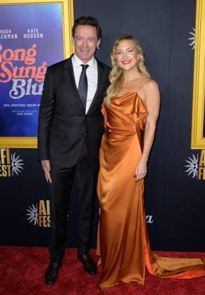 AFI Fest 2025 special screening of Song Sung Blue LOS ANGELES, USA October 26, 2025 Hugh Jackman Kate Hudson at the AFI FEST premiere for Song Sung Blue at the TCL Chinese Theatre Picture Paul Smith Featureflash 450065 2025 10 26 CA Los Angeles  Copyright: xPaulxSmithx xFeaturesxFlashx xStarfacex STAR_450065_093