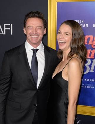 AFI Fest 2025 special screening of Song Sung Blue LOS ANGELES, USA October 26, 2025 Hugh Jackman Sutton Foster at the AFI FEST premiere for Song Sung Blue at the TCL Chinese Theatre Picture Paul Smith Featureflash 450065 2025 10 26 CA Los Angeles  Copyright: xPaulxSmithx xFeaturesxFlashx xStarfacex STAR_450065_110