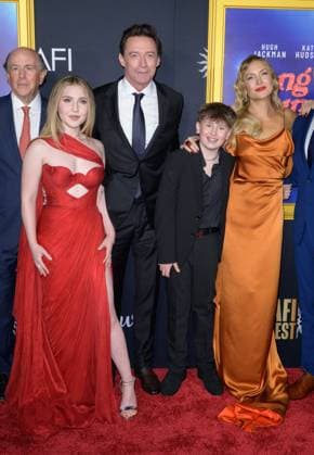AFI Fest 2025 special screening of Song Sung Blue LOS ANGELES, USA October 26, 2025 John Davis, Ella Anderson, Hugh Jackman, Hudson Hensley Kate Hudson at the AFI FEST premiere for Song Sung Blue at the TCL Chinese Theatre Picture Paul Smith Featureflash 450065 2025 10 26 CA Los Angeles  Copyright: xPaulxSmithx xFeaturesxFlashx xStarfacex STAR_450065_123