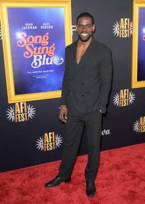 AFI Fest 2025 special screening of Song Sung Blue LOS ANGELES, USA October 26, 2025 Mustafa Shakir at the AFI FEST premiere for Song Sung Blue at the TCL Chinese Theatre Picture Paul Smith Featureflash 450065 2025 10 26 CA Los Angeles  Copyright: xPaulxSmithx xFeaturesxFlashx xStarfacex STAR_450065_142