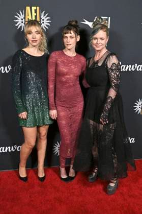 Imogen Poots, Kristen Stewart und Thora Birch bei der Premiere des Kinofilms The Chronology of Water auf dem 39. AFI Fest 2025 im TCL Chinese 6 Theatre. Los Angeles, 26.10.2025
