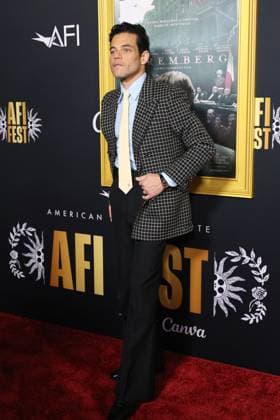 USA - 2025 AFI FEST - Nuremberg Premiere - Los Angeles LOS ANGELES - OCT 24: Rami Malek at the 2025 AFI FEST - Nuremberg Premiere at the TCL Chinese Theater IMAX on October 24, 2025 in Los Angeles, CA Los Angeles CA USA  Copyright: xHPAx xHutchinsxPhotox