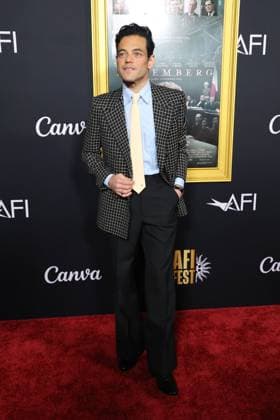 USA - 2025 AFI FEST - Nuremberg Premiere - Los Angeles LOS ANGELES - OCT 24: Rami Malek at the 2025 AFI FEST - Nuremberg Premiere at the TCL Chinese Theater IMAX on October 24, 2025 in Los Angeles, CA Los Angeles CA USA  Copyright: xHPAx xHutchinsxPhotox