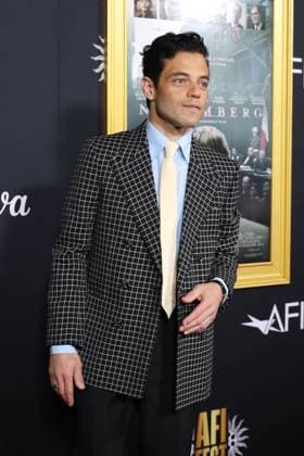 October 27, 2025, Los Angeles, Ca, USA: LOS ANGELES - OCT 24: Rami Malek at the 2025 AFI FEST - Nuremberg Premiere at the TCL Chinese Theater IMAX on October 24, 2025 in Los Angeles, CA Los Angeles USA - ZUMAb170 20251027_aap_b170_014 Copyright: xKayxBlakex