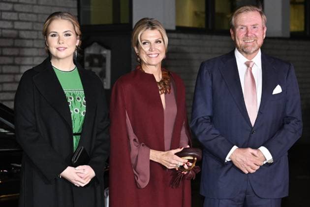 Amsterdam, The Netherlands, 2025-10-27 21:17:32 AMSTERDAM, October 27, 2025, Museumplein. King Willem-Alexander and Queen Maxima with the Princess of Orange, Princess Amalia, attend the National Celebration of Amsterdam s 750th Anniversary at Museumplein. PHOTO: NLBeeld Patrick van Emst Credit: NL Beeld Patrick van Emst  Copyright: xx x