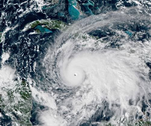 October 27, 2025, Caribbean Sea, Jamaica: The NOAA NESDIS GOES-19 satellite image showing Hurricane Melissa, a category 5 storm approaching the southern coast of Jamaica at 1900 GMT, October 27, 2025 in the Caribbean Sea. Melissa is packing winds of 175-mph and will be the strongest storm to ever hit Jamaica. Caribbean Sea Jamaica - ZUMAp138 20251027_zaa_p138_004 Copyright: xGoes-19 Cira Noaax