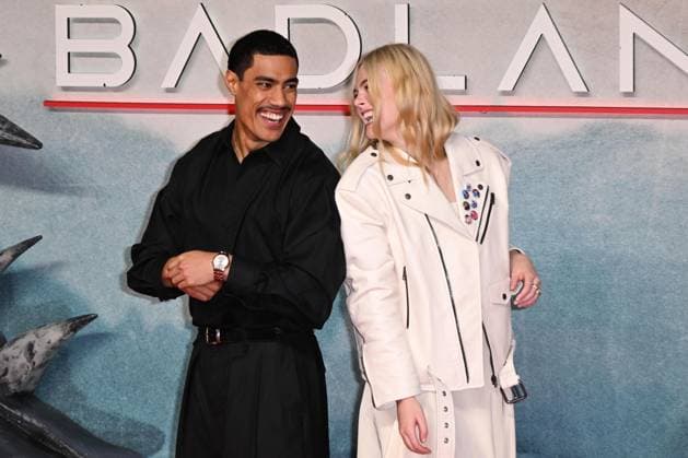 Celebrities attending the ˜Predator: Badlands™ UK special screening at London s BFI IMAX Featuring: Dimitrius Koloamatangi, Elle Fanning Where: London, United Kingdom When: 27 Oct 2025 Credit: Cover Images EDITORIAL USE ONLY. NOT FOR USE BY NEWSPAPERS BASED IN THE UK. Copyright: xx coverimg55219192