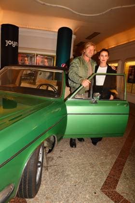 Henning Baum und Peri Baumeister bei der Premiere zur 6. Staffel von Der letzte Bulle am 27.10.2025 im Gloria Palast in Muenchen. Nach der letzten Folge im Jahr 2014 wird die Serie ab 31.10.2025 mit neuen Folgen bei Amazon Prime und ab 24.11.2025 bei Sat.1 & Joyn fortgesetzt. Premiere in Muenchen - Der letzte Bulle (Amazon Prime & SAT.1) kehrt auf die Serienbuehne zurueck