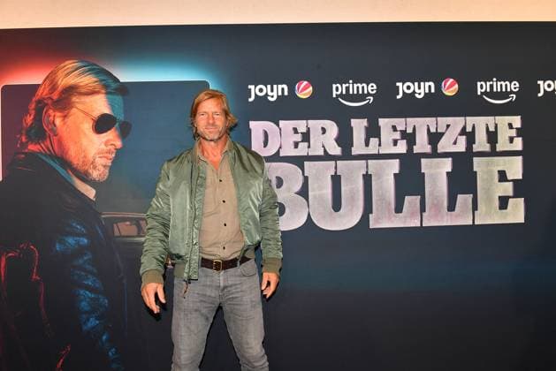 Henning Baum bei der Premiere zur 6. Staffel von Der letzte Bulle am 27.10.2025 im Gloria Palast in Muenchen. Nach der letzten Folge im Jahr 2014 wird die Serie ab 31.10.2025 mit neuen Folgen bei Amazon Prime und ab 24.11.2025 bei Sat.1 & Joyn fortgesetzt. Premiere in Muenchen - Der letzte Bulle (Amazon Prime & SAT.1) kehrt auf die Serienbuehne zurueck