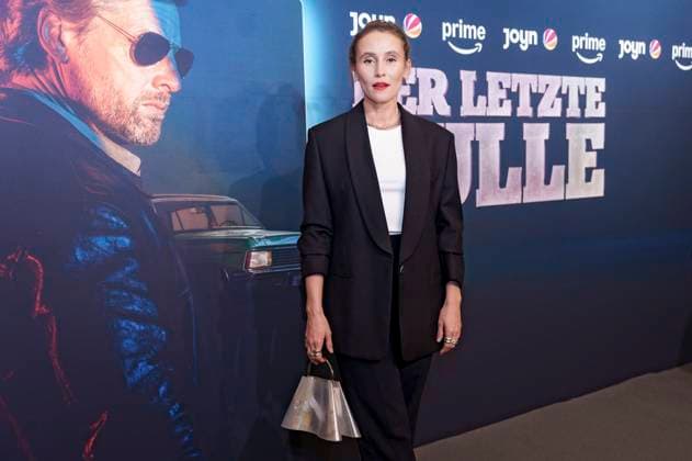 Peri Baumeister bei der Premiere der Prime Video SAT.1-Serie Der letze Bulle im Gloria Palast. München, 27.10.2025