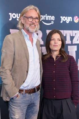 Marc Rasmus und Friederike Sophie Galley bei der Premiere der Prime Video SAT.1-Serie Der letze Bulle im Gloria Palast. München, 27.10.2025