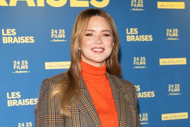 Les Braises Premiere Virginie Efira attending the Les Braises Premiere at the UGC Cine Cite Bercy in Paris, France on October 28, 2025. Photo by Aurore Marechal ABACAPRESS.COM Paris France  Copyright: xMarechalxAurore ABACAx