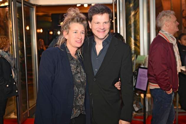 Neele Leana Vollmar und Benjamin Herrmann bei der Premiere des Kinofilms Dann passiert das Leben im Rio Filmpalast. München, 28.10.2025
