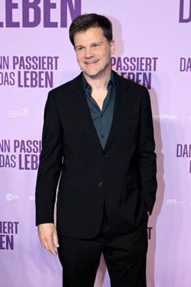 Benjamin Herrmann bei der Premiere des Kinofilms Dann passiert das Leben im Rio Filmpalast. München, 28.10.2025