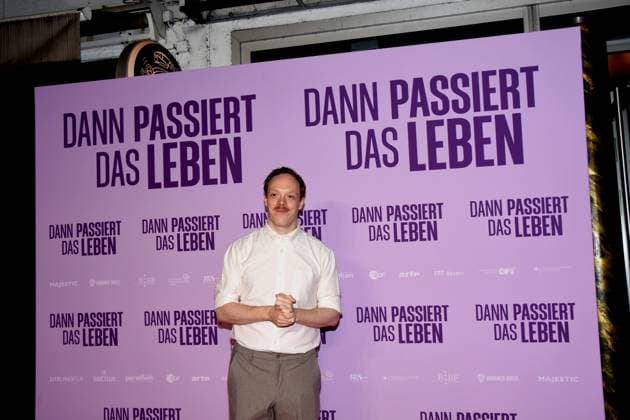 Lukas Rueppel Schauspieler Muenchen 28.10.2025 Rio Filmpalast Premiere Dann passiert das Leben Foto Muenchen