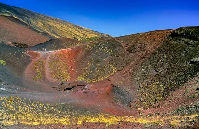 Historisches Farbfoto vom Lavafeld des Ätna auf der Insel Sizilien, unmittelbar nach den exzentrischen Vulkanausbrüchen im Juli 2001, Italien, 14.Sep. 2001 Historisches Farbfoto vom Lavafeld des Ätna auf der Insel Sizilien, unmittelbar nach den exzentrischen Vulkanausbrüchen im Juli 2001, Italien, 14.Sep. 2001 (License=RF) Copyright: xZoonar.com FrankxWagnerx 24132727