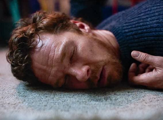 Benedict Cumberbatch UK. Benedict Cumberbatch in a scene from (C)Vue Lumiere new movie: The Thing with Feathers (2025). Plot: After a tragic loss, a grieving father tries to raise his young sons whilst dealing with an unlikely, unpredictable and uninvited houseguest. LMK110-J11378-291025 Supplied by LMKMEDIA. Editorial Only. Landmark Media is not the copyright owner of these Film or TV stills but provides a service only for recognised Media outlets. 