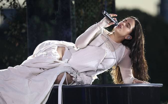 2022 Global Citizen Festival September 24, 2022, New York City, New York, USA: Singer musician ROSALIA performs during the 2022 Global Citizen Festival held on the Great Lawn in Central Park. Copyright: xNancyxKaszermanx