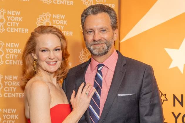 October 29, 2025, Bronx, New York, USA: Kate Baldwin and Graham Rowat attend opening night for musical Bat Boy: The Musical at City Center in New York, NY on October 29, 2025. Bronx USA - ZUMAr339 20251029_znp_r339_016 Copyright: xLevxRadinx