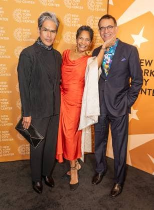 October 29, 2025, Bronx, New York, USA: Clint Ramos, Allyson Tucker, Brian Stokes Mitchell attend opening night for musical Bat Boy: The Musical at City Center in New York, NY on October 29, 2025. Bronx USA - ZUMAr339 20251029_znp_r339_036 Copyright: xLevxRadinx