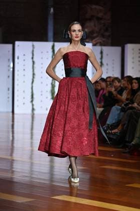 October 29, 2025, Madrid, Spain: A model showcases creations by Maria Diezma during the Atelier Couture bridal catwalk within Madrid Fashion Week at Fabrica de Tapices. Madrid Spain - ZUMAs197 20251029_aaa_s197_298 Copyright: xAtilanoxGarciax