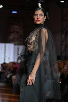October 29, 2025, Madrid, Spain: A model showcases creations by Maria Diezma during the Atelier Couture bridal catwalk within Madrid Fashion Week at Fabrica de Tapices. Madrid Spain - ZUMAs197 20251029_aaa_s197_331 Copyright: xAtilanoxGarciax