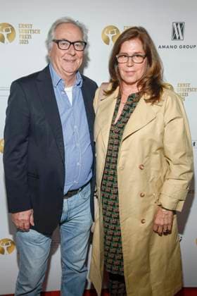 abb LubitschPreis- Peter Timm und Carolina Kecskemethy zu Gast bei der Verleiohung des Ernst-Lubitsch Preis im Kino Babylon Berlin am 29.10.2025 in Berlin Berlin Deutschland