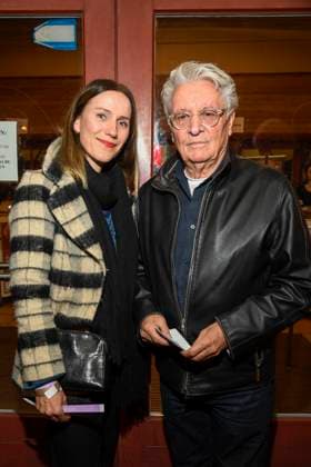 abb LubitschPreis- Bettina Lamprecht und Henry Hübchen Huebchen zu Gast bei der Verleiohung des Ernst-Lubitsch Preis im Kino Babylon Berlin am 29.10.2025 in Berlin Berlin Deutschland