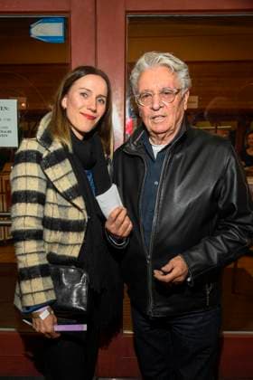 abb LubitschPreis- Bettina Lamprecht und Henry Hübchen Huebchen zu Gast bei der Verleiohung des Ernst-Lubitsch Preis im Kino Babylon Berlin am 29.10.2025 in Berlin Berlin Deutschland
