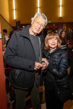 abb LubitschPreis- Gerhard Polt Kabarettist mit Ursela Monn zu Gast bei der Verleiohung des Ernst-Lubitsch Preis im Kino Babylon Berlin am 29.10.2025 in Berlin Berlin Deutschland
