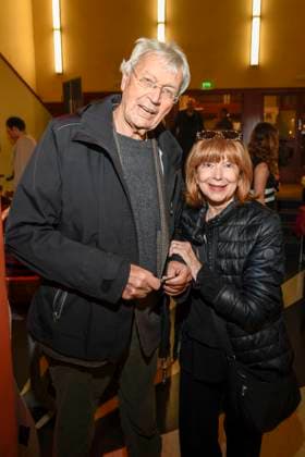 abb LubitschPreis- Gerhard Polt Kabarettist mit Ursela Monn zu Gast bei der Verleiohung des Ernst-Lubitsch Preis im Kino Babylon Berlin am 29.10.2025 in Berlin Berlin Deutschland