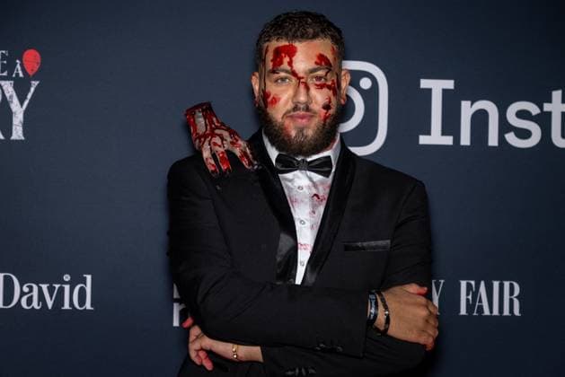 Halloween party organized by Instagram - Pari Aimed (@a.imed) during Halloween party organized by Instagram in the presence of many influencers and pop culture personalities at the Pavillon Cambon, Paris, France October 29, 2025. Photo by Franck Derouda ABACAPRESS.COM Paris France  Copyright: xFranckxDerouda ABACAx