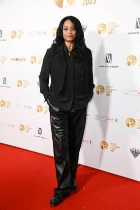 Rosalind Baffoe bei der 67. Verleihung vom Ernst-Lubitsch-Preis 2025 im Kino Babylon. Berlin, 29.10.2025