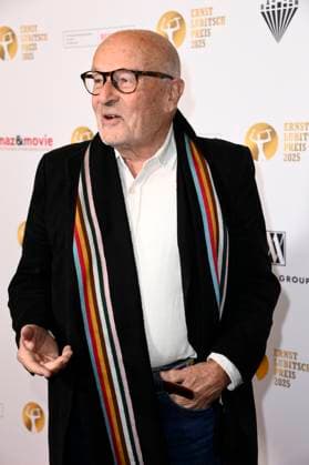 Volker Schlöndorff bei der 67. Verleihung vom Ernst-Lubitsch-Preis 2025 im Kino Babylon. Berlin, 29.10.2025
