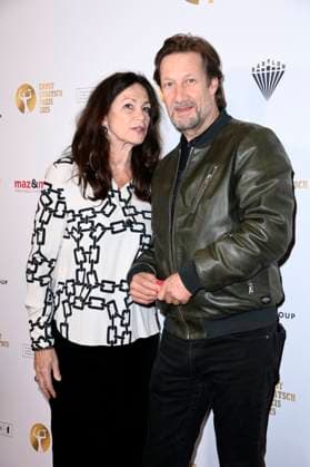 Sabine Vitua und Christoph Kottenkamp bei der 67. Verleihung vom Ernst-Lubitsch-Preis 2025 im Kino Babylon. Berlin, 29.10.2025