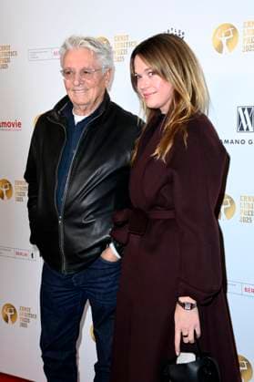 Henry Hübchen mit Tochter Nora Hübchen bei der 67. Verleihung vom Ernst-Lubitsch-Preis 2025 im Kino Babylon. Berlin, 29.10.2025