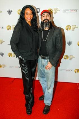 67. Verleihung vom Ernst-Lubitsch-Preis 2025 Berlin, 29.10.2025 Rosalind Baffoe und Puria Safary bei der 67. Verleihung vom Ernst-Lubitsch-Preis 2025 im Kino Babylon in Berlin Berlin Copyright: xMatthiasxGränzdörferx