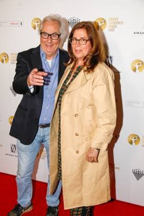 67. Verleihung vom Ernst-Lubitsch-Preis 2025 Berlin, 29.10.2025 Peter Timm und Heike Wiehle-Timm bei der 67. Verleihung vom Ernst-Lubitsch-Preis 2025 im Kino Babylon in Berlin Berlin Copyright: xMatthiasxGränzdörferx