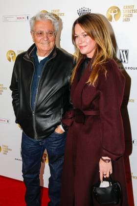 67. Verleihung vom Ernst-Lubitsch-Preis 2025 Berlin, 29.10.2025 Henry Hübchen mit Tochter Nora bei der 67. Verleihung vom Ernst-Lubitsch-Preis 2025 im Kino Babylon in Berlin Berlin Copyright: xMatthiasxGränzdörferx