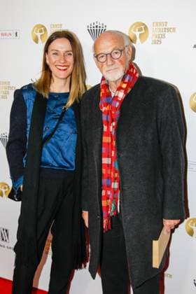 67. Verleihung vom Ernst-Lubitsch-Preis 2025 Berlin, 29.10.2025 Bettina Lamprecht und Dietrich Hollinderbäumer bei der 67. Verleihung vom Ernst-Lubitsch-Preis 2025 im Kino Babylon in Berlin Berlin Copyright: xMatthiasxGränzdörferx