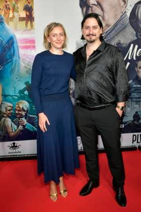 Franziska Machens und Timur Örge bei der Premiere des Kinofilms Make Me Feel im Zoo Palast. Berlin, 29.10.2025