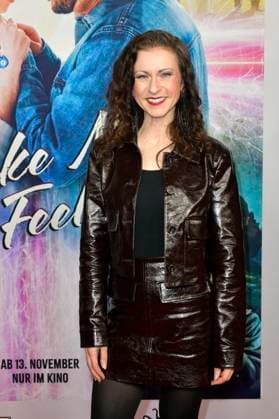 Theres Eglinski bei der Premiere des Kinofilms Make Me Feel im Zoo Palast. Berlin, 29.10.2025