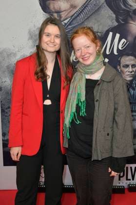 Sylvia Englberger und Adina Maaß bei der Premiere des Kinofilms Make Me Feel im Zoo Palast. Berlin, 29.10.2025